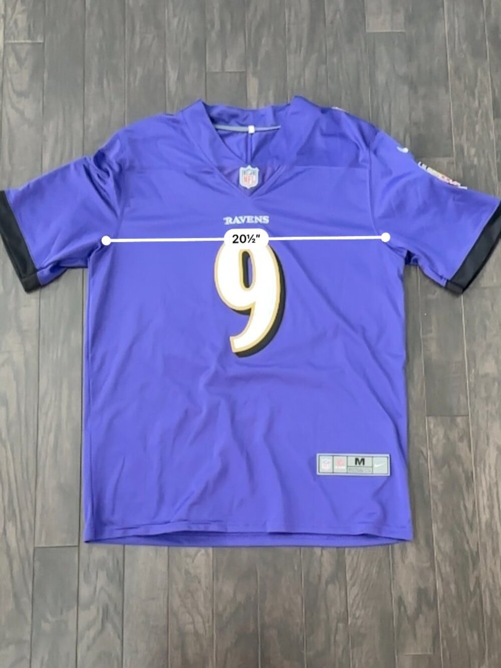Baltimore Ravens NFL #9 Justin Tucker Medium Nike Football Jersey - Picture 11 of 12